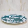 画像4: MIKASA　ミカサ　NARUMI　鳴海製陶　大皿/プレート　FLOWER STUDY　グリーン　L1099　未使用品（箱8　3703）