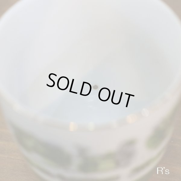 画像7: Yamato　大和陶器　湯呑み　グリーン　柄付き　未使用品（セ3731）