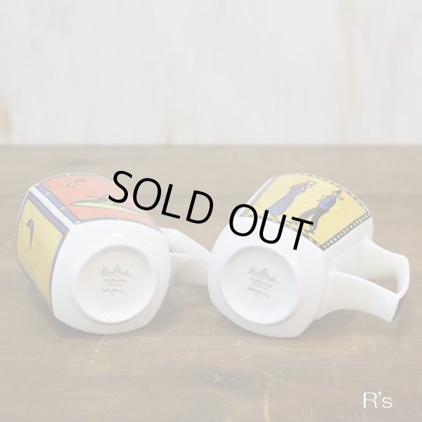 画像6: ドイツ　Rosenthal　ローゼンタール　studio-line　ペアマグカップ　ラブストーリー　未使用品　箱付き（わ3743）