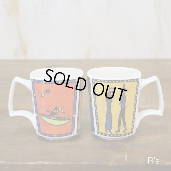 画像2: ドイツ　Rosenthal　ローゼンタール　studio-line　ペアマグカップ　ラブストーリー　未使用品　箱付き（わ3743）