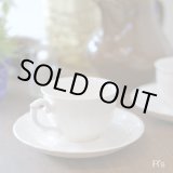 画像: ノリタケ　CRAFTONE　カップ＆ソーサー　白　未使用品（箱3　3776）