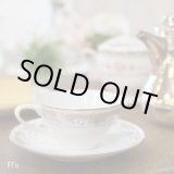 画像: ノリタケ　ティーカップ＆ソーサー　ローレンス　未使用品（し3875）