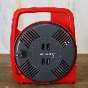 画像: HATAYA　畑屋製作所　MACREEL　コードリール　MS-5　屋内型　赤　未使用品　箱付き（サ4028）