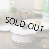 画像: Sanko　WEAR　サンコーウェア　コンテンポラリー　クックウェア　ホーロー片手鍋　14ｃｍ　未使用品（店4159）