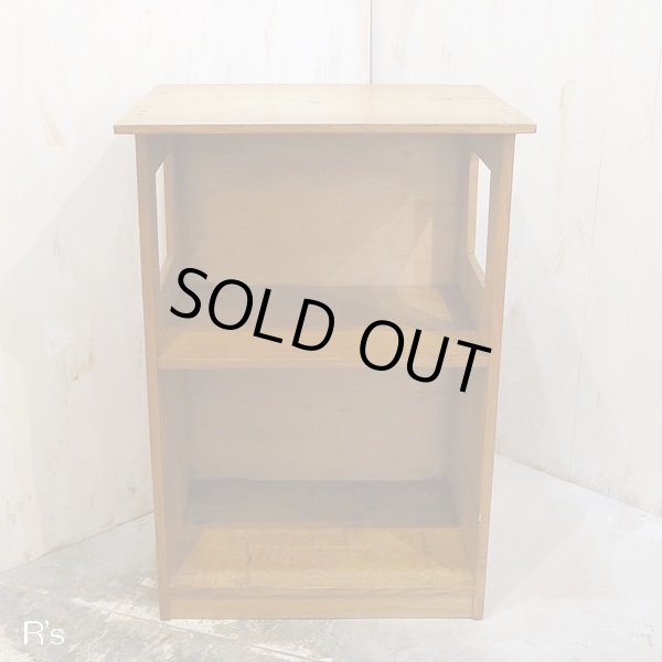 画像2: 木製　レンジ台　2段　ユーズド品（店4182）