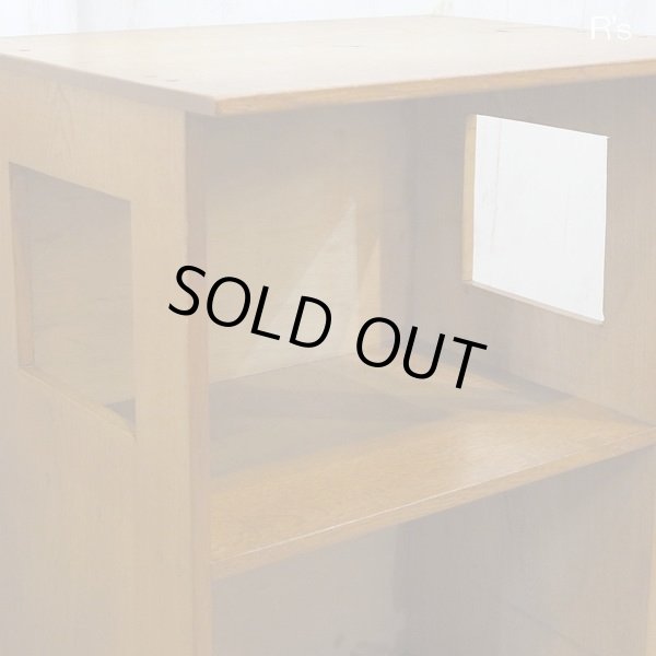 画像5: 木製　レンジ台　2段　ユーズド品（店4182）