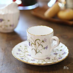 画像: イギリス　Spode　スポード　デミタスカップ＆ソーサー　CANTERBURY　モデルルーム展示品（た4330）