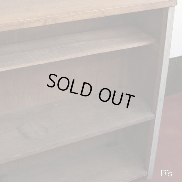 画像9: レトロ　シャビーシック　木製　カウンターテーブル　ユーズド品（店4339）