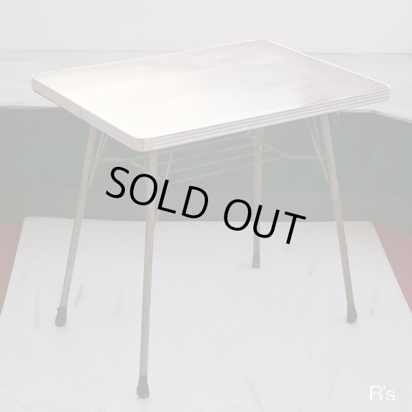 画像2: シャビーシック　レトロ　アイアン　デコラテーブル　サイドテーブル　カスタムメイド品（店4345）