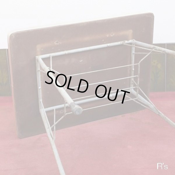 画像8: シャビーシック　レトロ　アイアン　デコラテーブル　サイドテーブル　カスタムメイド品（店4345）