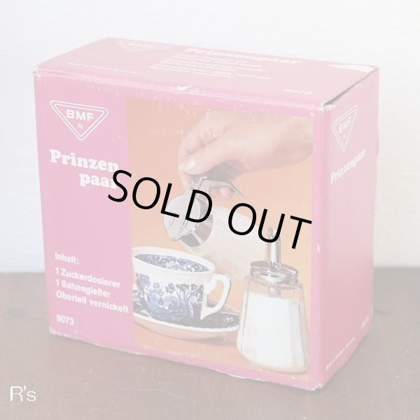 画像6: ドイツ　BMF　シュガーポット＆クリーマーセット　未使用品　箱付き（箱10　4363）