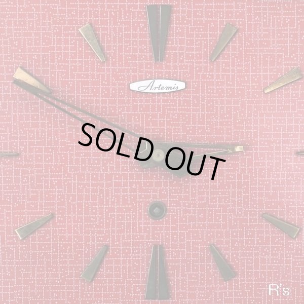 画像3: Artemis　アルテミス　レトロ　掛け時計　ウォールクロック　カスタムメイド品（店4358）