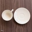 画像4: SEYEI　セーエー陶器　NEWBORN　Opal　China　カップ＆ソーサー　白　未使用品（ケ4370）