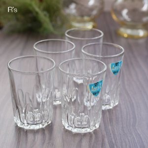 画像: 石塚硝子　アデリアグラス　ADELEX　アデレックス　タンブラー　5客セット　未使用品（ｖ4543）