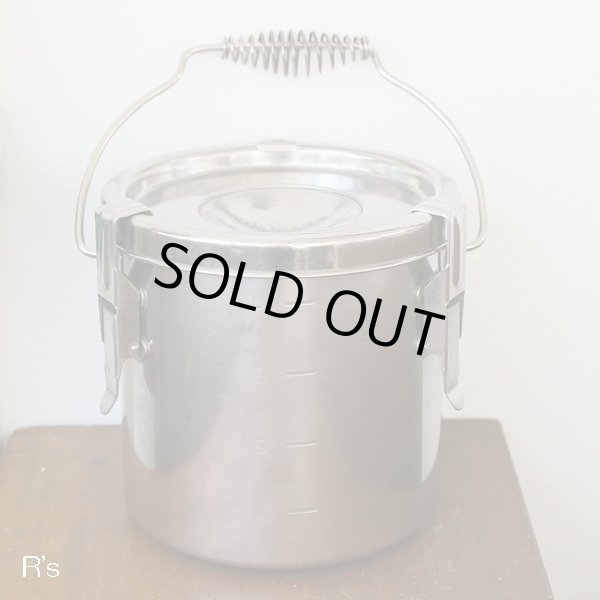 画像3: ステンレス製　寸胴鍋　密閉容器　ユーズド品（箱12　4579）