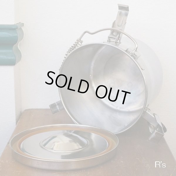 画像4: ステンレス製　寸胴鍋　密閉容器　ユーズド品（箱12　4579）