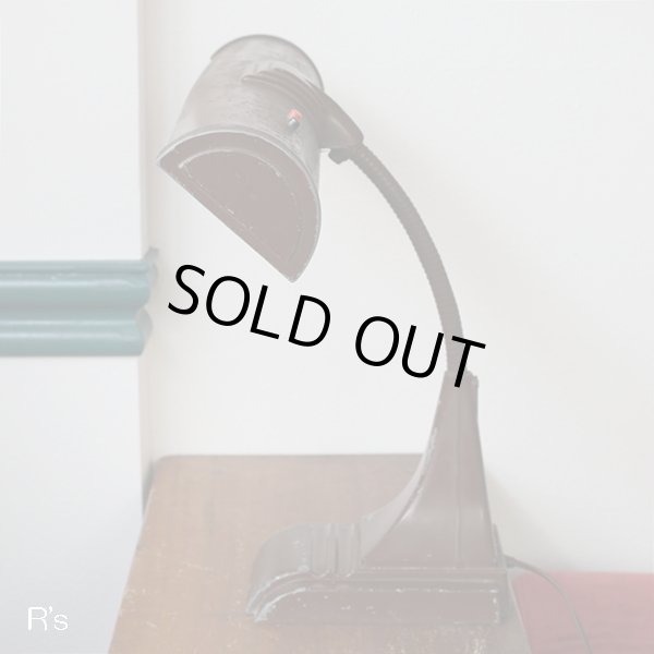 画像3: アメリカンヴィンテージ　蛍光灯2灯スタンドライト　ブラウン　ユーズド品（店4589）