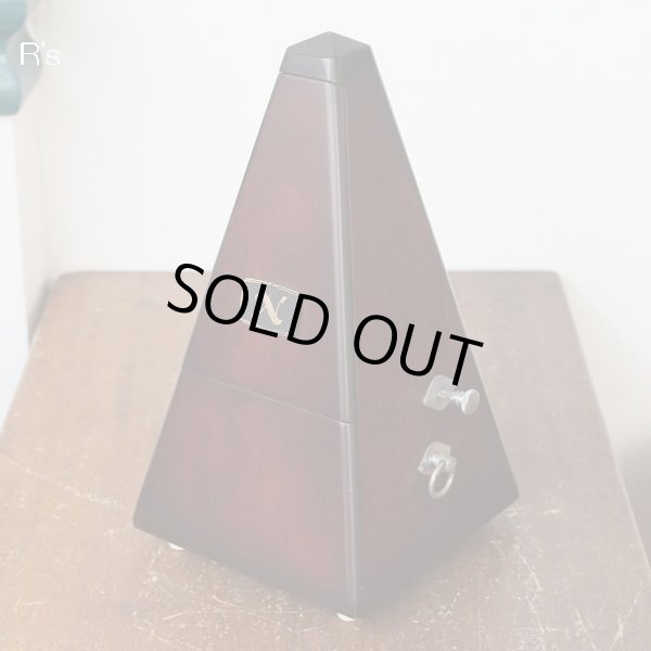 画像2: 日工式メトロノーム　デラックス　木製　振り子メトロノーム　ユーズド美品（ｗ4594）