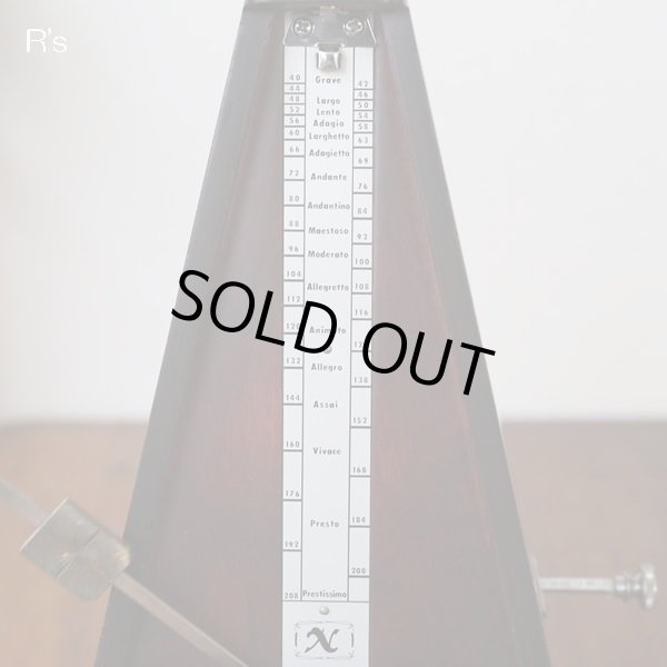 画像9: 日工式メトロノーム　デラックス　木製　振り子メトロノーム　ユーズド美品（ｗ4594）