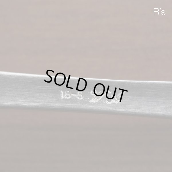 画像5: ニコ　18-8ステンレス　ティースプーン＆ケーキフォークセット　未使用品（ｖ4615）