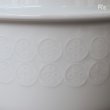 画像3: HAKUSAN　白山陶器　アイスペール　丸紋　白　トング付き　未使用品（ね4662）