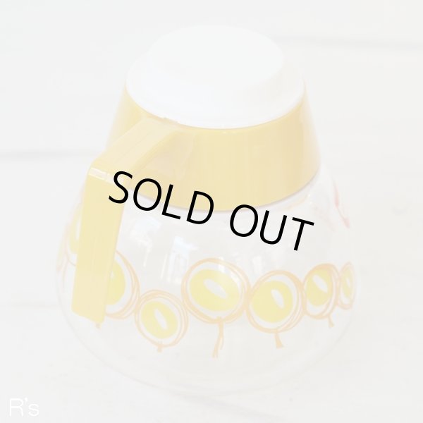 画像3: ハリオ　レトロ　ガラスティーポット　TeaPet-5　イエロー　未使用品（箱7　4707）