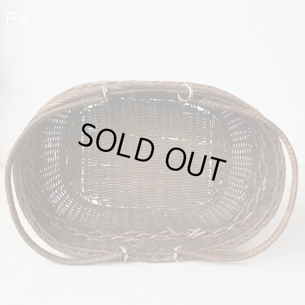 画像6: 古いカゴ　バスケット　アンティーク品（店4727）