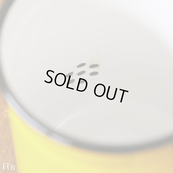 画像6: 富士ホーロー　HONEY　ハニーウェア　ホーローポット　イエロー　1L　未使用品（ｐ4778）