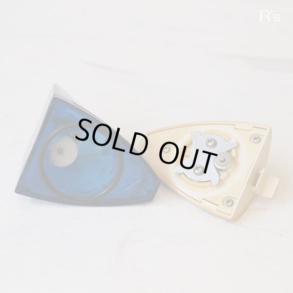 画像8: レトロ　三菱カセットスチームアイロン　AS-602ST　ブルー　ケース付き　ユーズド品（店4781）