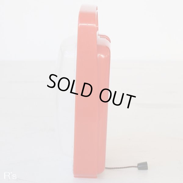 画像4: FUJI　レトロ　非常用ランタン　置・掛ライト　NE-141　NOVEL　振動センサー付き　赤　ユーズド品（も4804）