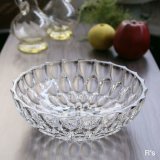 画像: HOYA　CRYSTAL　ホヤクリスタル　25ｃｍ　ガラスボウル　未使用品（EａY 4878）