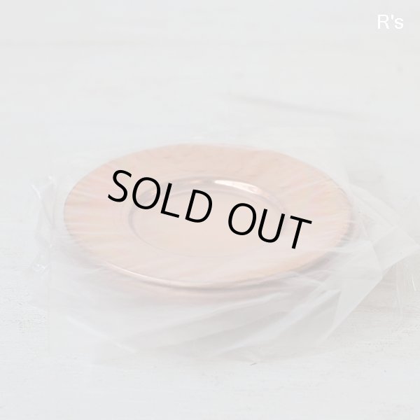 画像2: Shinko　新光金属　COPPER100　銅製コースター　5枚セット　鎚目　未使用品　袋入り（ヲ4903）