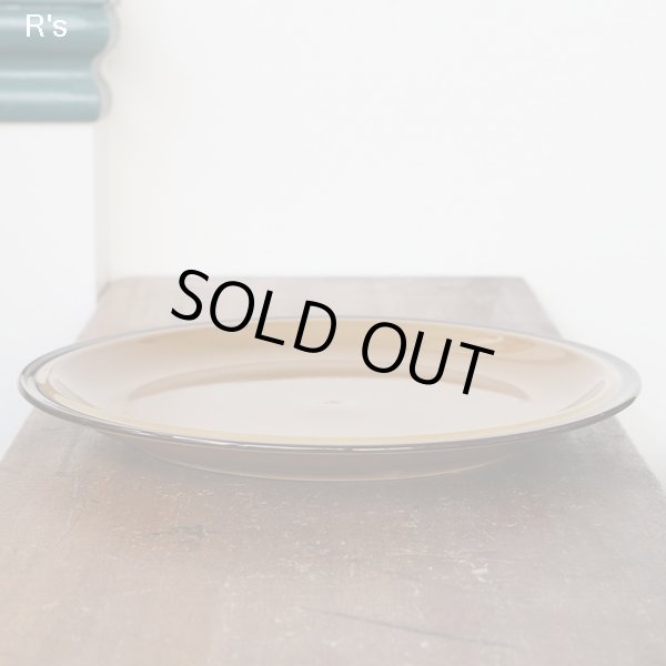 画像4: ノリタケ　NT　ストーンウェア　大皿　31ｃｍプレート　ブラウン　未使用品（BB4955)