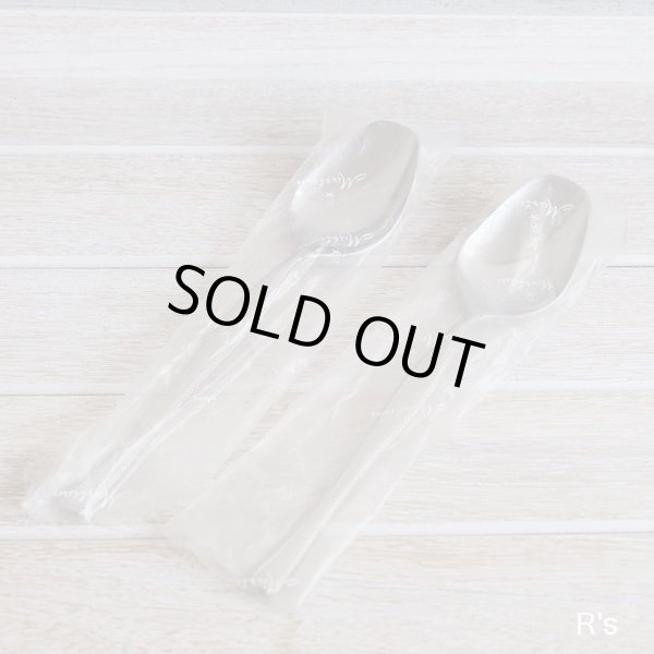 画像2: マーシャン　18-8ステンレス　カレースプーン　ペアセット　未使用品　袋入り（ス4989）