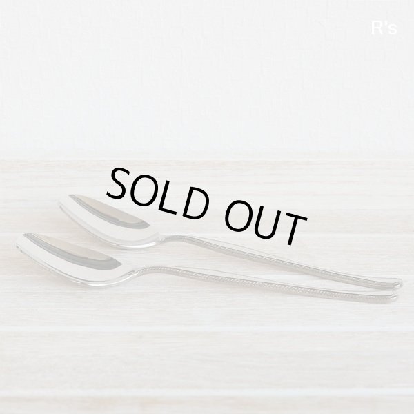 画像4: マーシャン　18-8ステンレス　カレースプーン　ペアセット　未使用品　袋入り（ス4989）