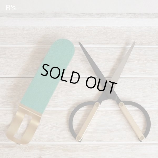 画像5: ステンレス　スタイリッシュなハサミ　黒×金　未使用品　箱付き（セ4992）