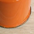 画像5: ｄｗ　デコラウェア　ホーロー　マグカップ　オレンジ　未使用品（ハ5021）