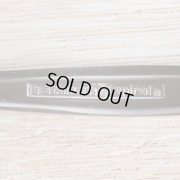 画像9: レトロ　ガラス　シュガーポット　スプーン付き　ブルー　ユーズド品（も5032）