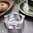 画像1: HOYA　GLASS　ホヤクリスタル　レトロ　ガラス灰皿　5角形　未使用品（ｊ5064）