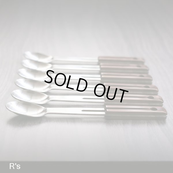 画像4: ピエールカルダン　18-8ステンレス　ティースプーン6本セット　未使用品　袋入り（ｊ5059）