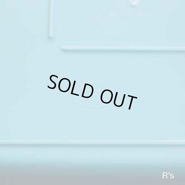 画像9: Ｙ・Ｋ印　ヨシカワ　レトロ　水切りカゴ　蓋付き　ブルー　ユーズド品（店5083）