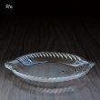画像2: 魚型　ガラスプレート　フィッシュディッシュ　未使用品（し5101）