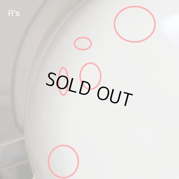 画像6: サンコーウェア　レトロ　ホーロー片手鍋　18ｃｍ　オレンジ蓋×花柄　未使用品（BB1530)