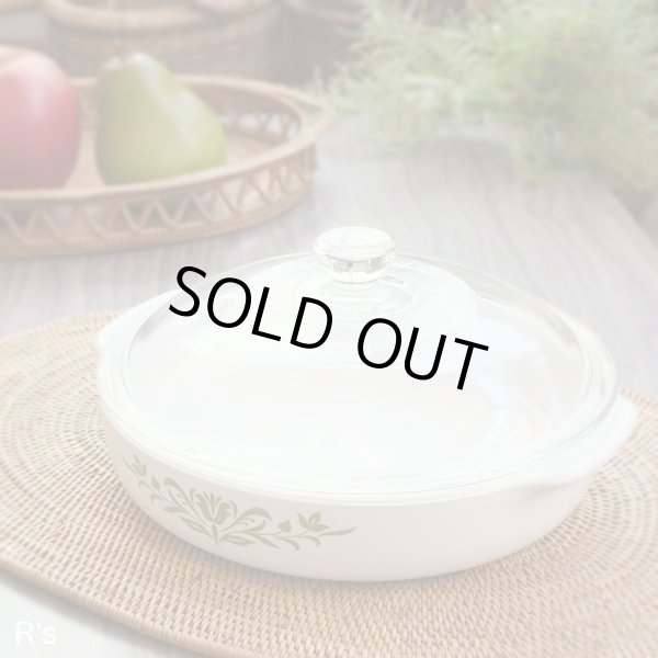 画像1: NARUMI　鳴海製陶　NEOCERAM　クックマスター　20ｃｍ　丸型両手平鍋　未使用品（ん5167）