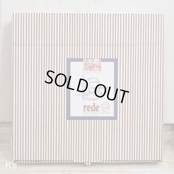 画像7: イタリア　HABITAT　サーブトレー　rede　スチール製　丸盆　青　未使用品　箱付き（箱13　5183）