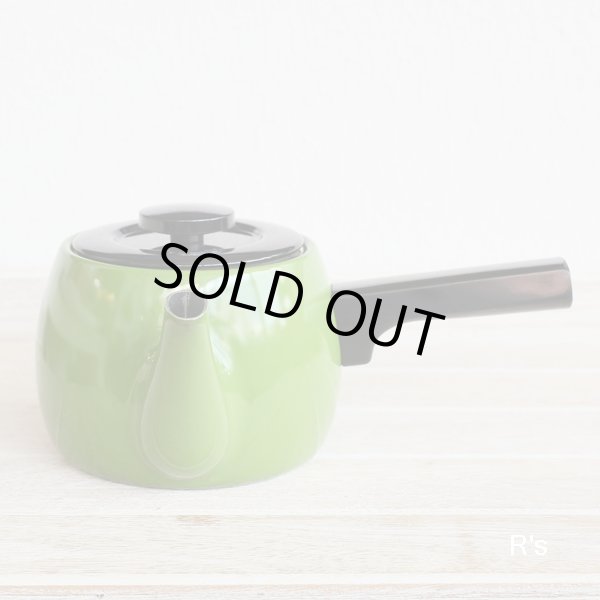 画像2: YAMADA　ヤマダ　アルミ　レトロ　急須　わかば　0.5L　グリーン　未使用品（V5182)