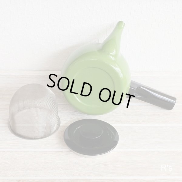 画像6: YAMADA　ヤマダ　アルミ　レトロ　急須　わかば　0.5L　グリーン　未使用品（V5182)