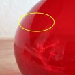 画像6: HIROTA　GLASS　廣田硝子　BYRON　冠水瓶　ウォーターピッチャー＆カップ　赤　未使用品（ソ5275）