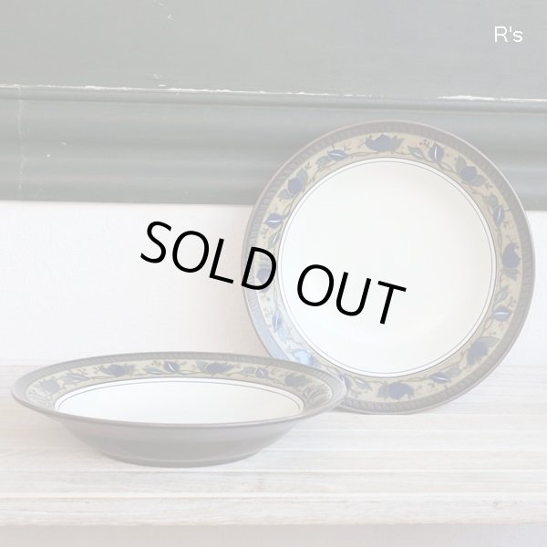 画像3: MIKASA　ミカサ　Potter's Gallery　ペア　カレーセット　MK222　葉柄　未使用品　箱付き（MM5348）