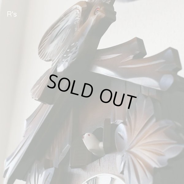 画像6: シチズン　木製　鳩時計　電池式振り子時計　レトロ掛け時計　ユーズド美品（店5363）